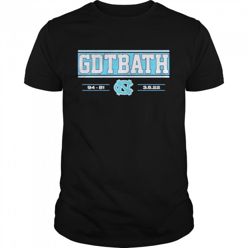 North Carolina Tar Heels Gdtbath Shirt